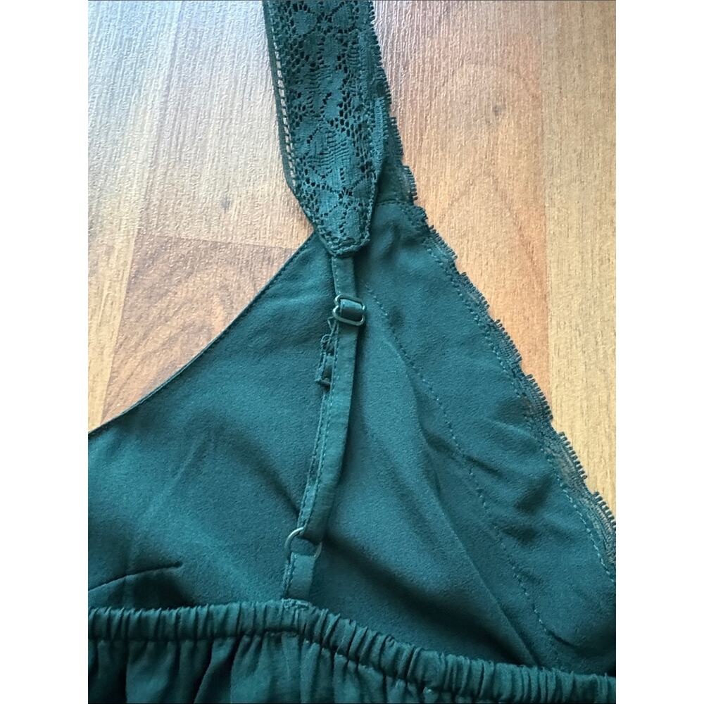 American Eagle Woman’s Forest Green mini dress Size L - Picture 7 of 11